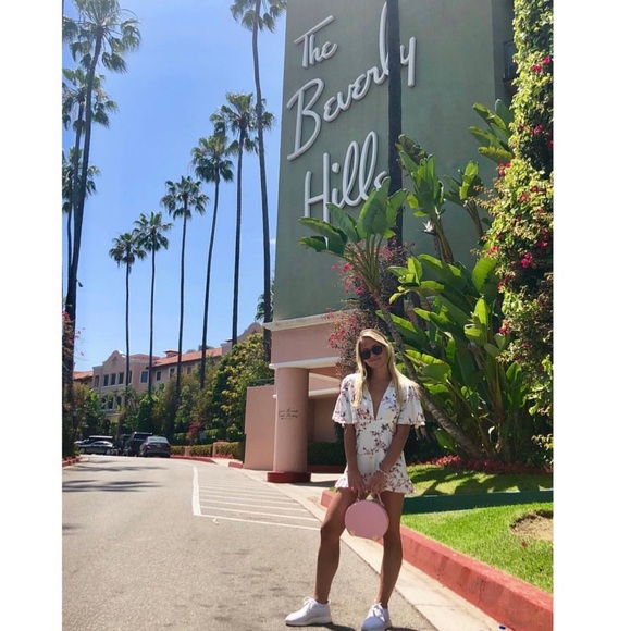 Floral Romper - Picture 2 of 4